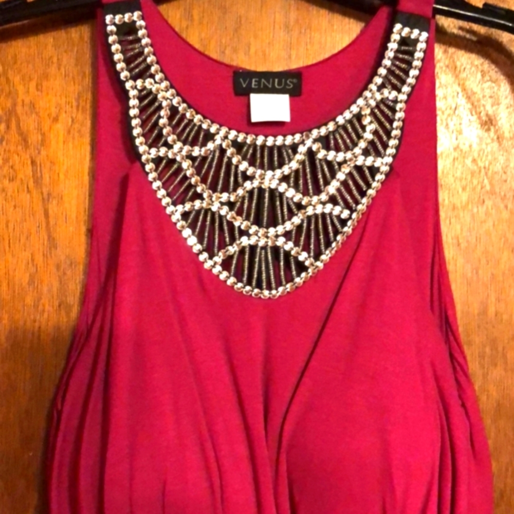 Jewel-Beck Cocktail Dress